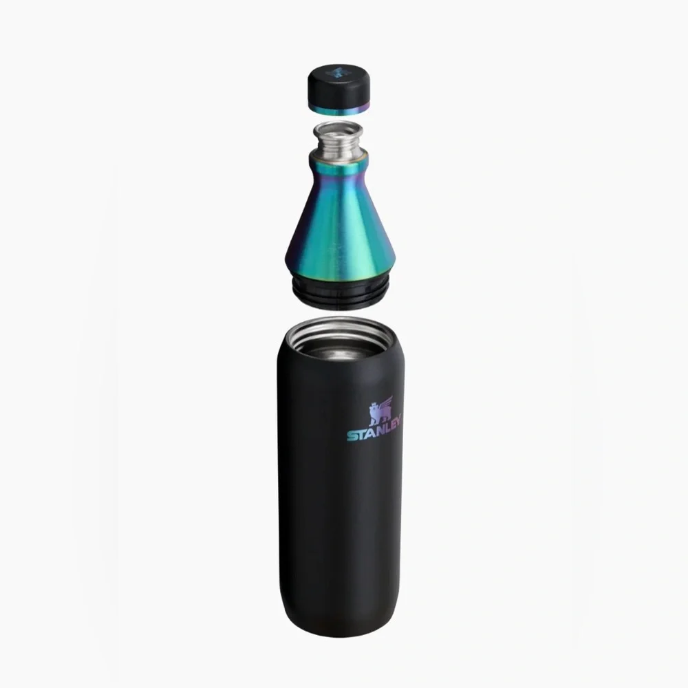 Stanley 20oz Black Chroma Slim Bottle - Picture 3 of 4